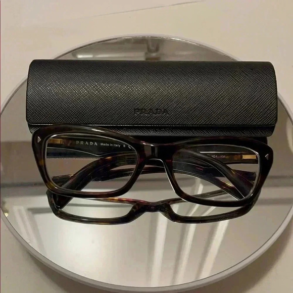 Prada Tortoise Shell Glasses - Picture 2 of 16